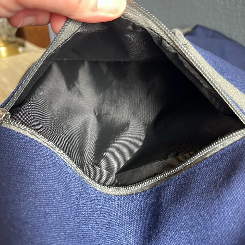 Tommy Bahama Navy and Gray Duffel Bag